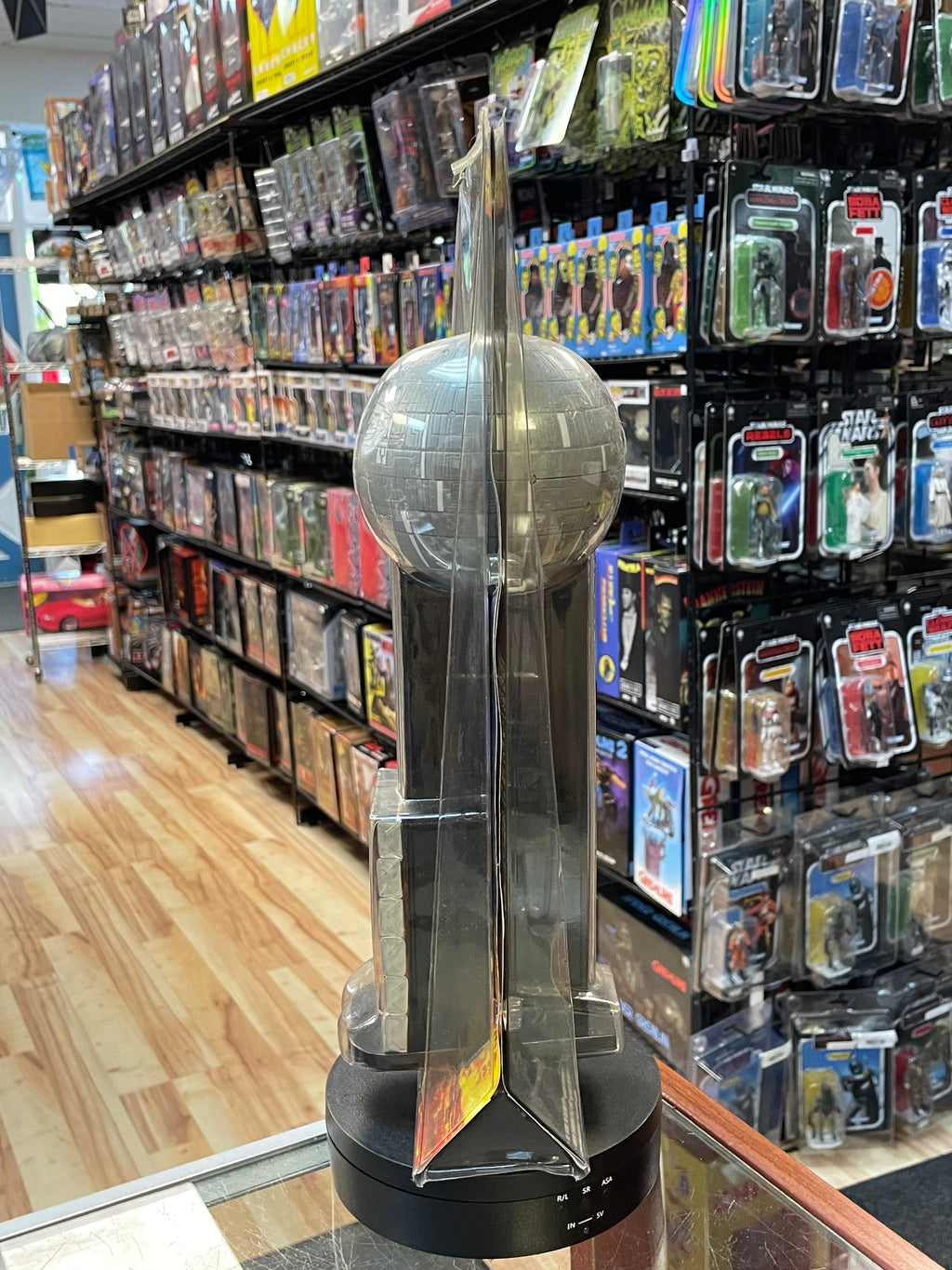 Giant Pez Death Star 12”(Star Wars, Candy Dispenser) OPEN BOX product image 6, provided for visual reference and product