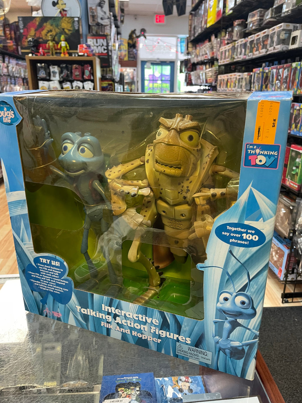 Interactive Flik & Hopper (Vintage Bugs Life, Thinking Toy) **NEW OPENNED** product image 28, provided for visual reference