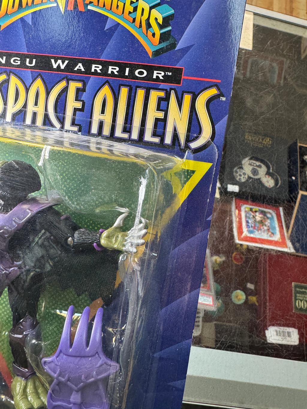 Tengu Warrior Space Alien (Vintage MMPR Power Rangers, Bandai) SEALED product image 11, provided for visual reference and