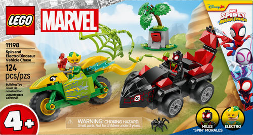 11198 Spin and Electro Dinosaur Vehicle Chase product image 2, provided for visual reference and product detail review