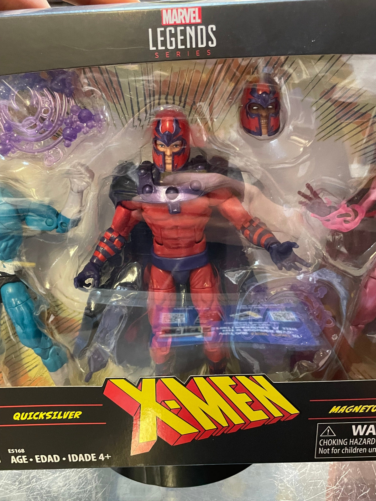 XMen -Quicksilver Magneto Scarlet- (Marvel Legends, Hasbro) *SEALED* product image 6, provided for visual reference and