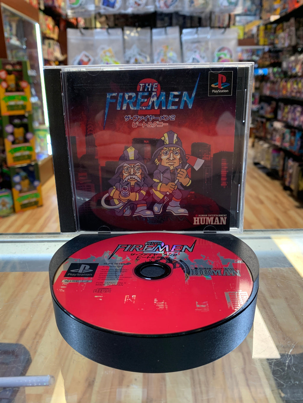 The Firemen 2 (PS1 Playstation, Japanese, Video Game) **TESTED** product image 1, provided for visual reference and product