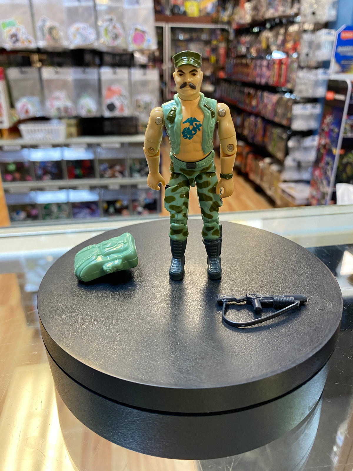 Gung Ho v1 with File Card (Vintage GiJoe, Hasbro) **COMPLETE** product image 2, provided for visual reference and product