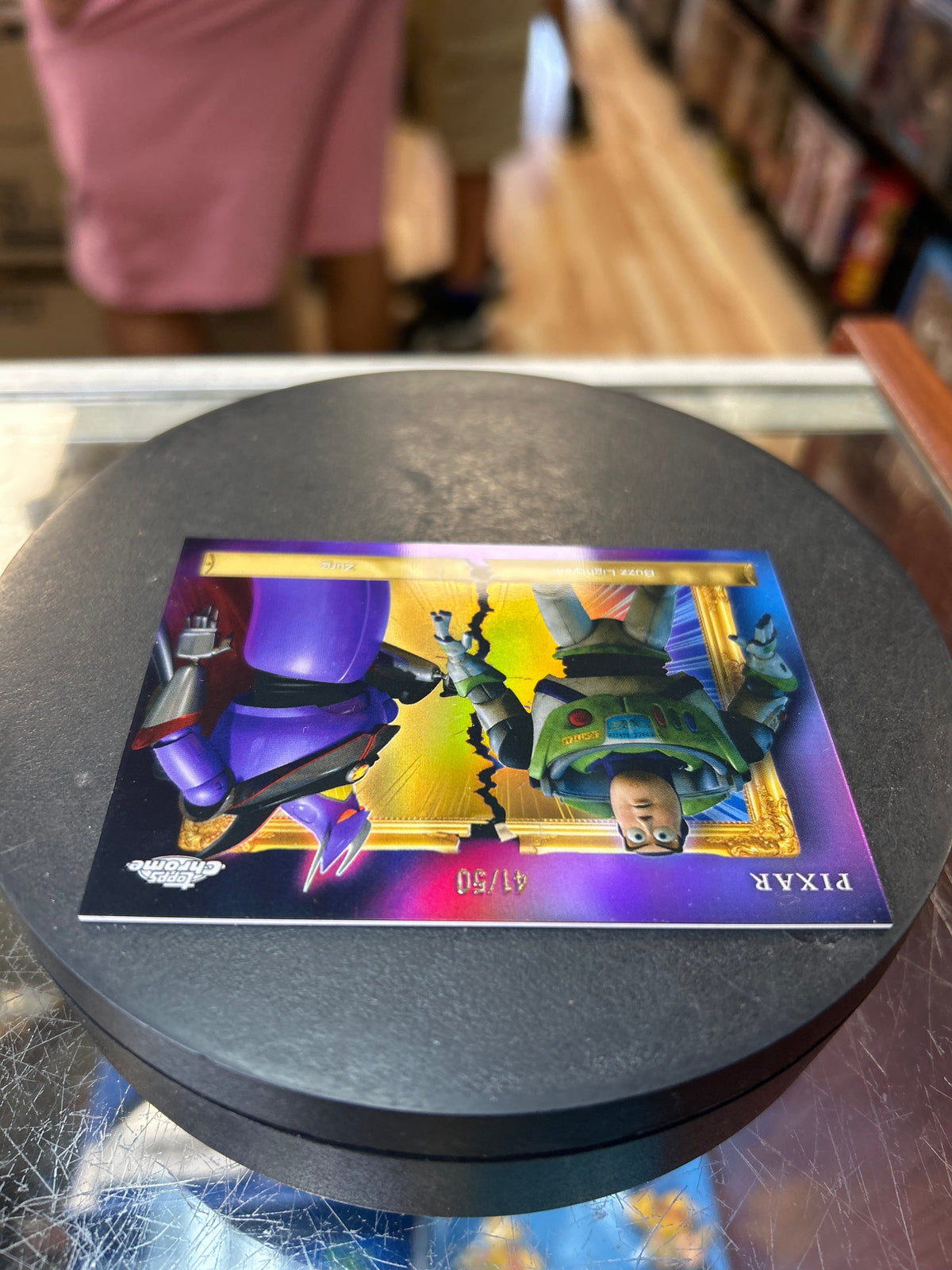 Buzz & Zurg -Family First 41/50- (Disney, Topps Chrome 2026) product image 4, provided for visual reference and product