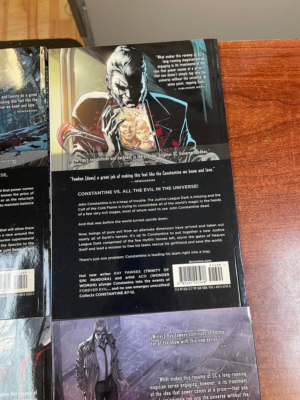 Constantine Vol 1-4 TPB (DC Universe, Comics) product image 7, provided for visual reference and product detail review