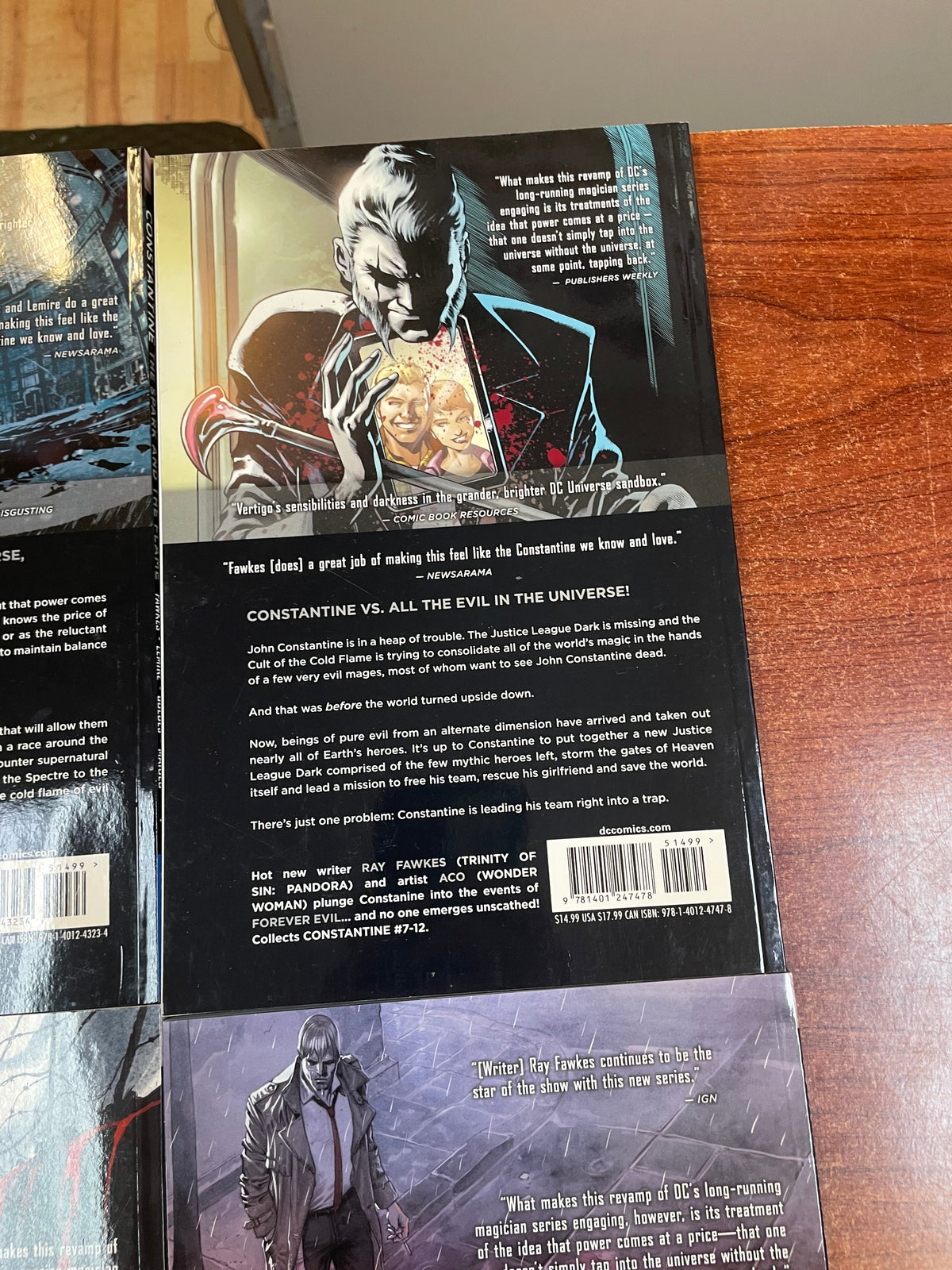 Constantine Vol 1-4 TPB (DC Universe, Comics) product image 7, provided for visual reference and product detail review