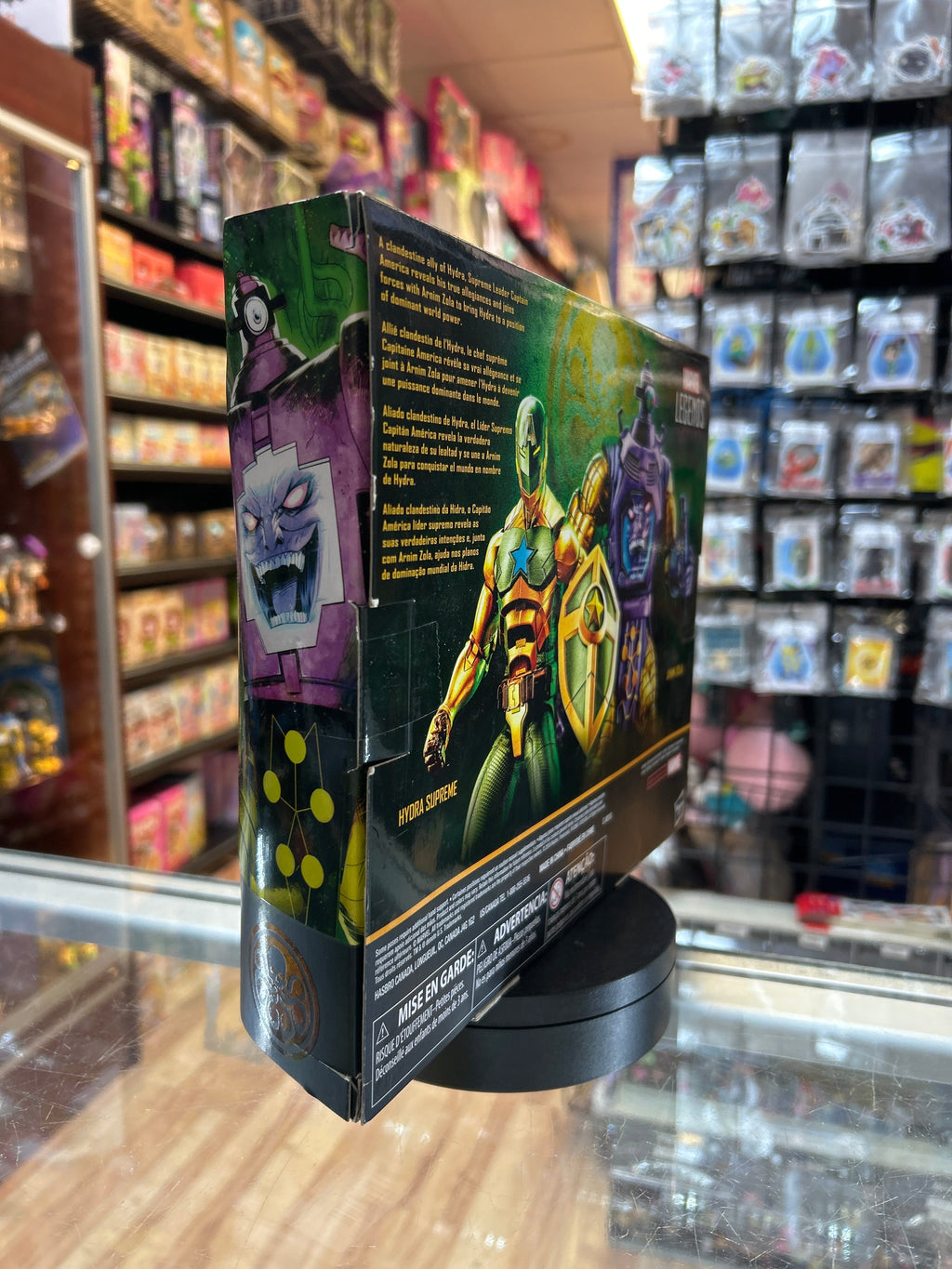Hydra Supreme & Arnim Zola (Marvel Legends, Hasbro) *SEALED* product image 5, provided for visual reference and product