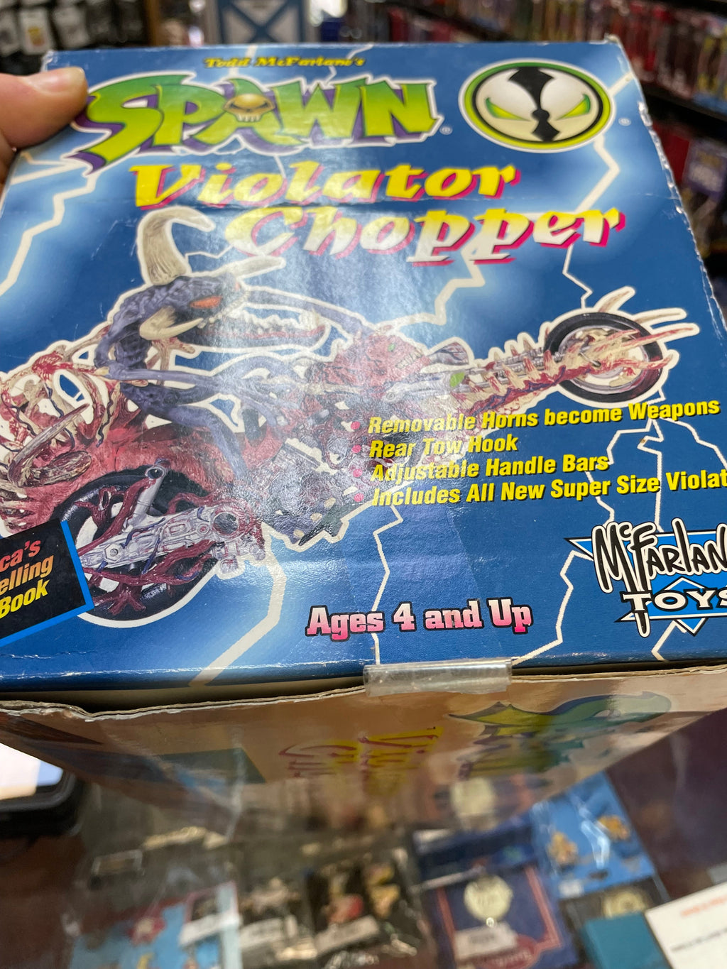 Violator Chopper (Vintage Spawn, McFarlane Toys) NEW/OPEN BOX product image 18, provided for visual reference and product