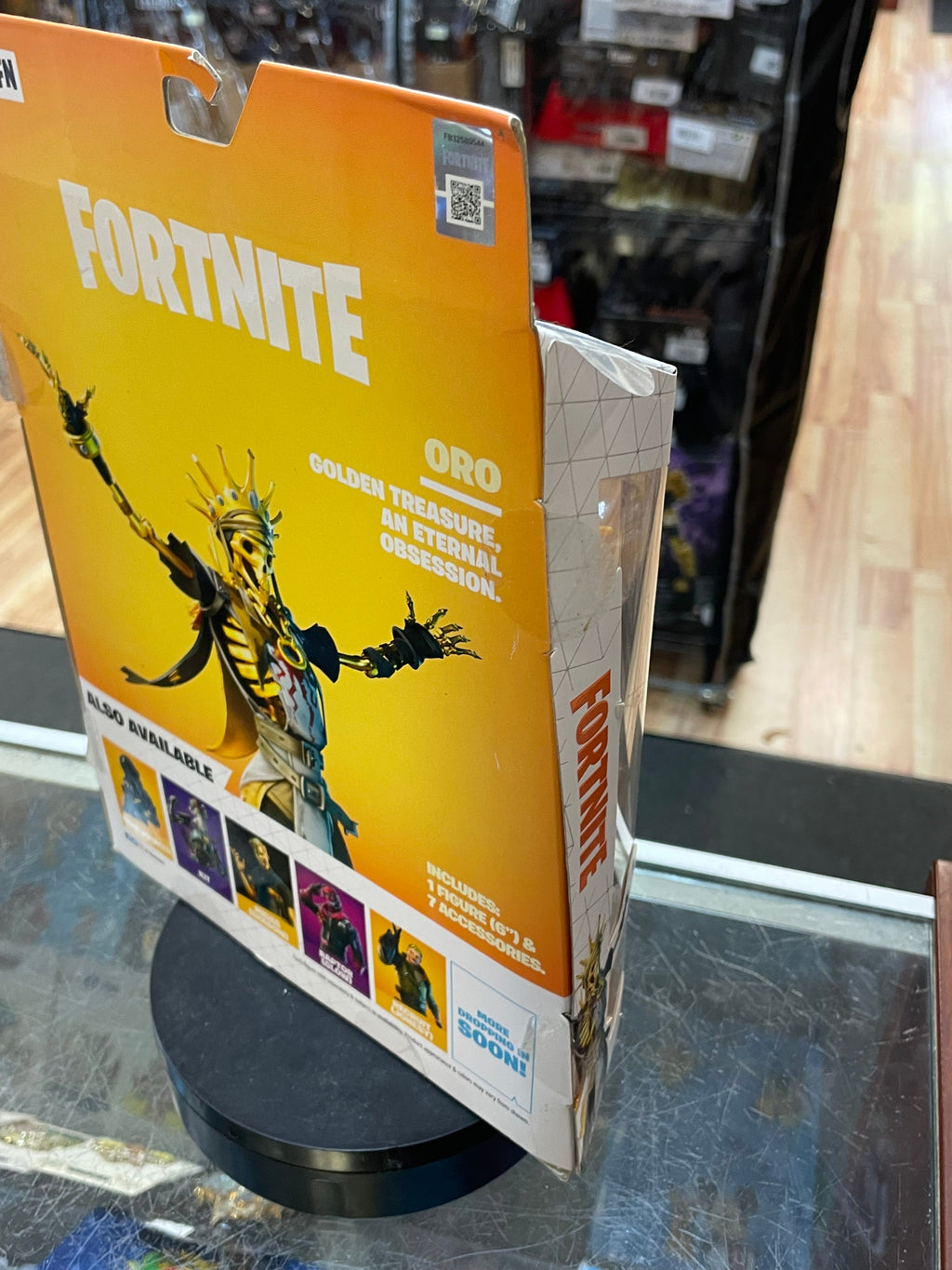 Oro (Fortnite Legendary, Jazwares) **SEALED** product image 3, provided for visual reference and product detail review