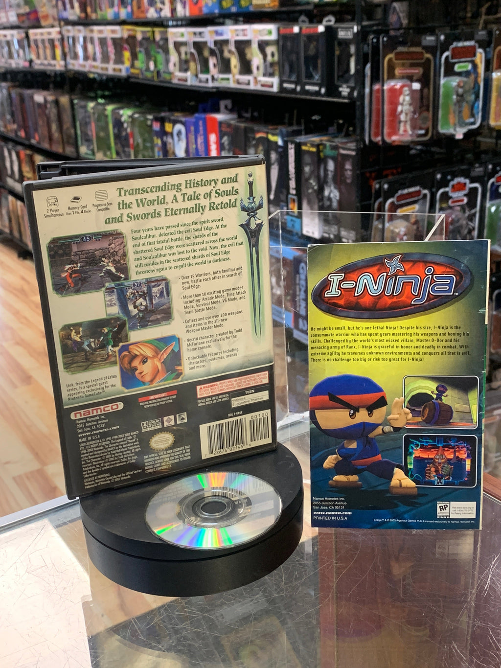 Soul Calibur 2 (Nintendo Gamecube, Video Game)**TESTED** product image 3, provided for visual reference and product detail
