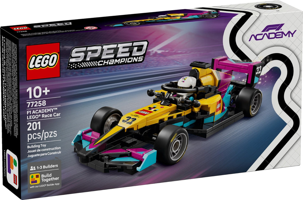 77258 F1 ACADEMY LEGO Race Car product image 1, provided for visual reference and product detail review