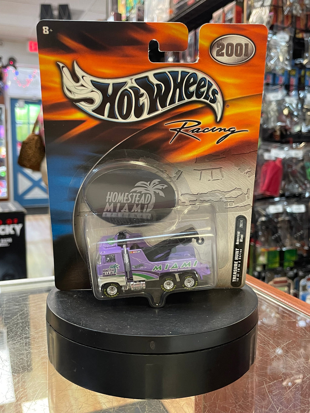 Homestead Miami Truck Treasure Hunt (Vintage Hot Wheels, Mattel) **SEALED** product image 1, provided for visual reference