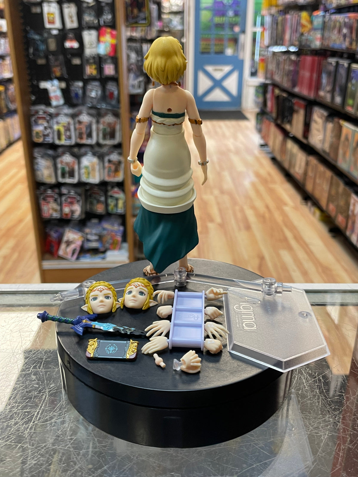 Zelda Tears Of The Kingdom Ver. #637 (The Legend Of Zelda, Figma Goodsmile Company) COMPLETE product image 9, provided for