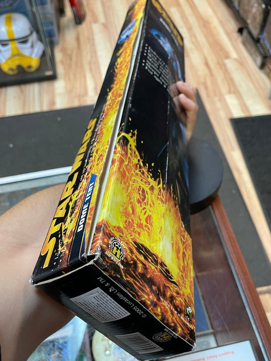 Dome Tent 2005 (Vintage Star Wars, Hasbro) OPEN BOX product image 9, provided for visual reference and product detail review
