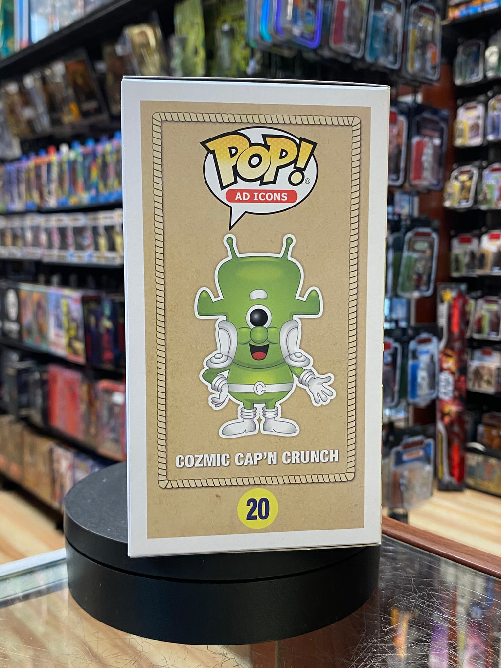 Cozmic Cap'N Crunch #20 (Funko Pop, Ad Icons) EXCLUSIVE product image 4, provided for visual reference and product detail
