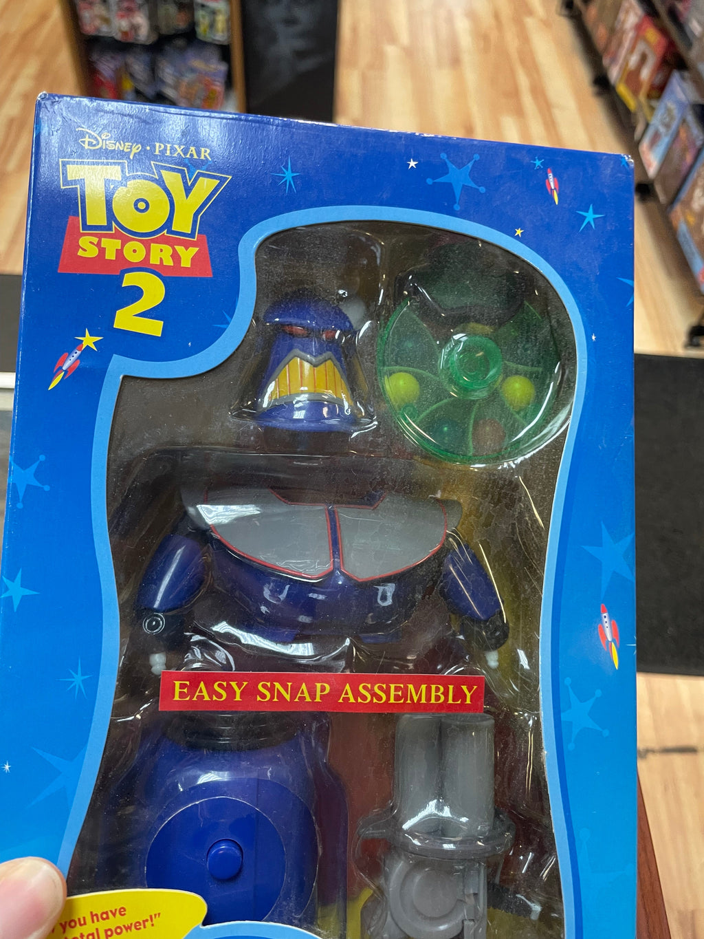 Talking Model Kit Evil Emperor Zurg (Vintage Toy Story, Think Way) **SEALED** product image 5, provided for visual reference