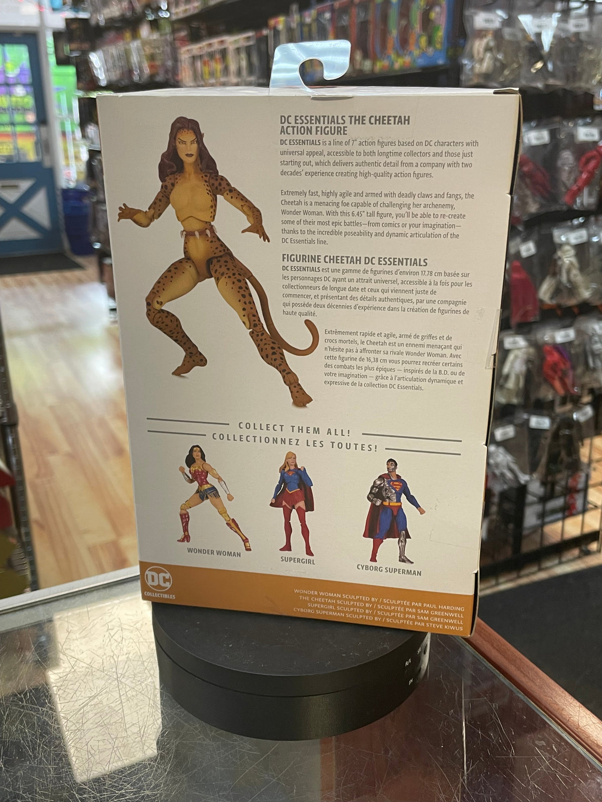 The Cheetah (DC Essentials, DC Collectibles) SEALED product image 3, provided for visual reference and product detail review