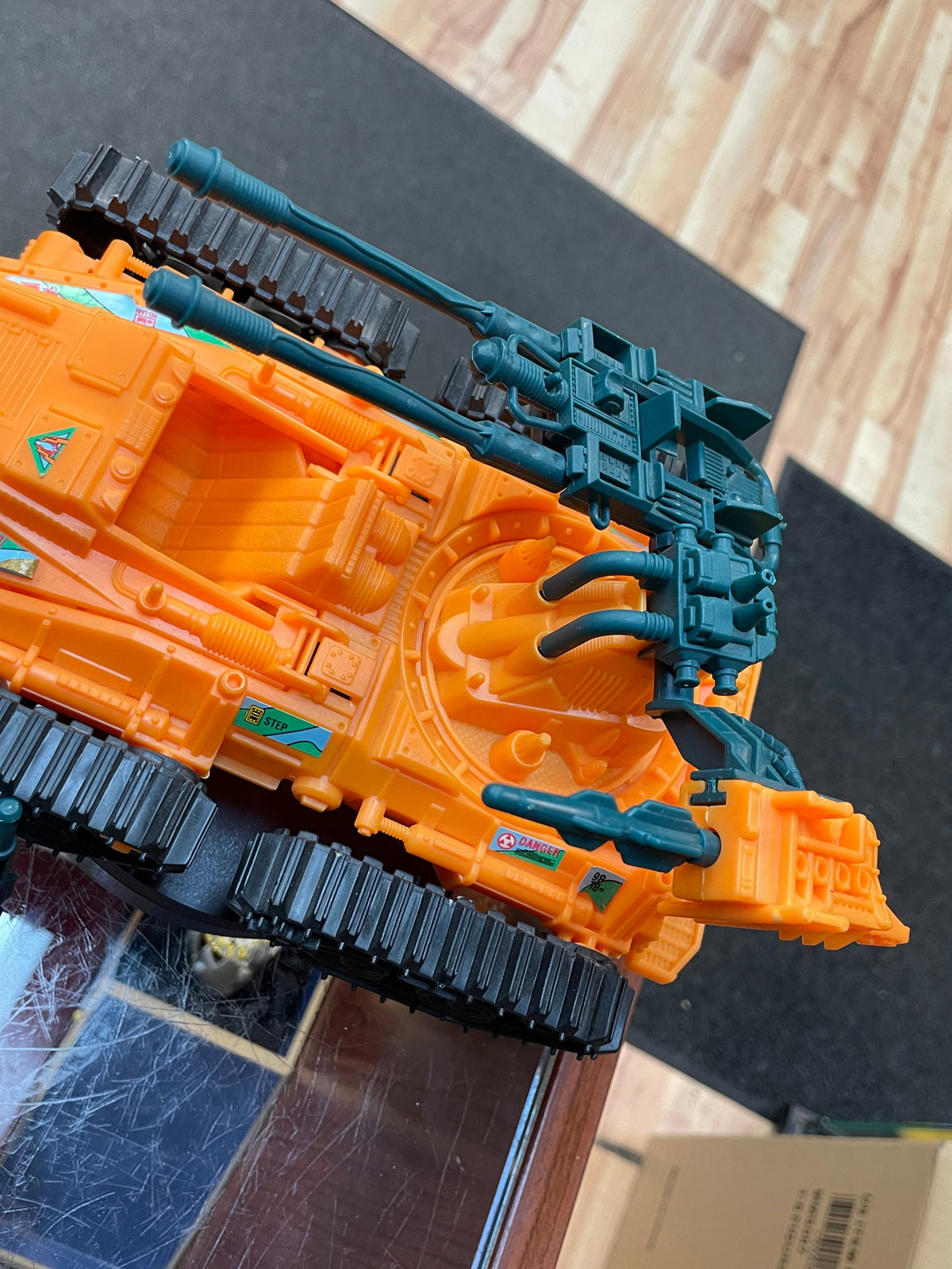 Cobra Paralyzer (Vintage GI Joe, Hasbro) COMPLETE product image 6, provided for visual reference and product detail review