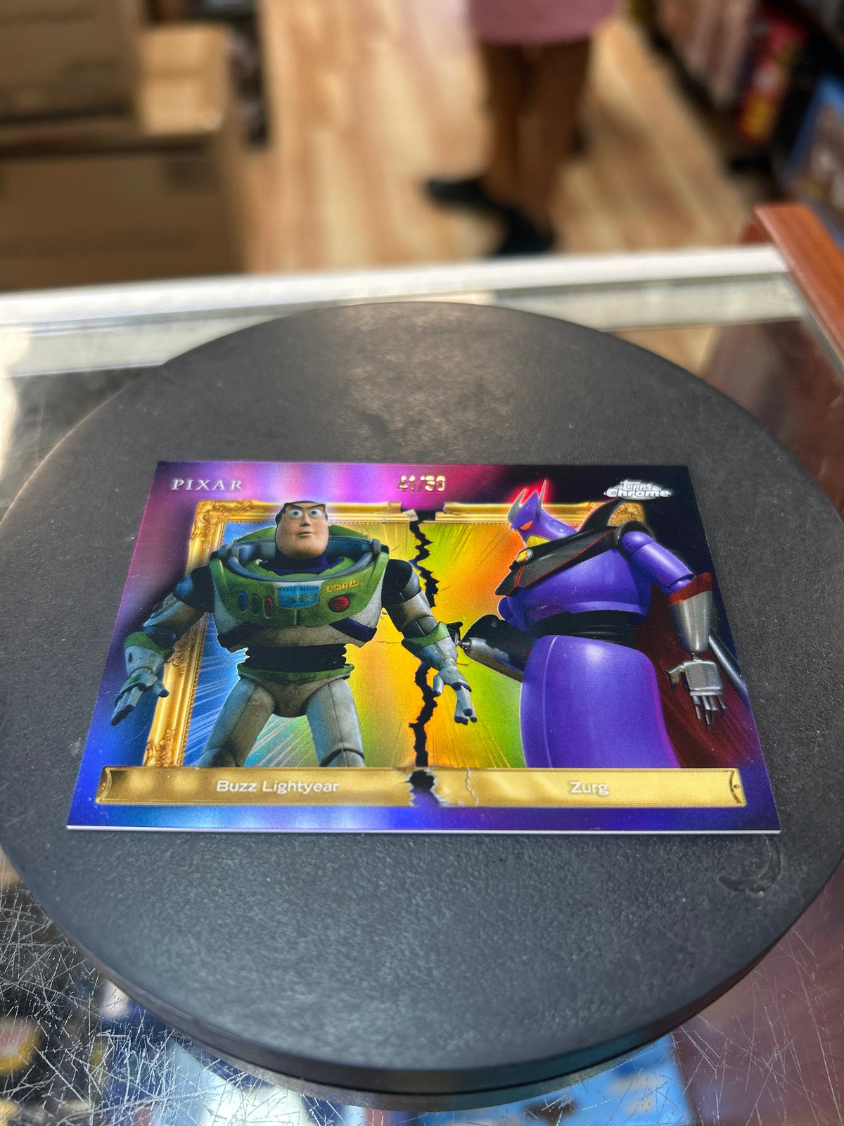 Buzz & Zurg -Family First 41/50- (Disney, Topps Chrome 2026) product image 3, provided for visual reference and product
