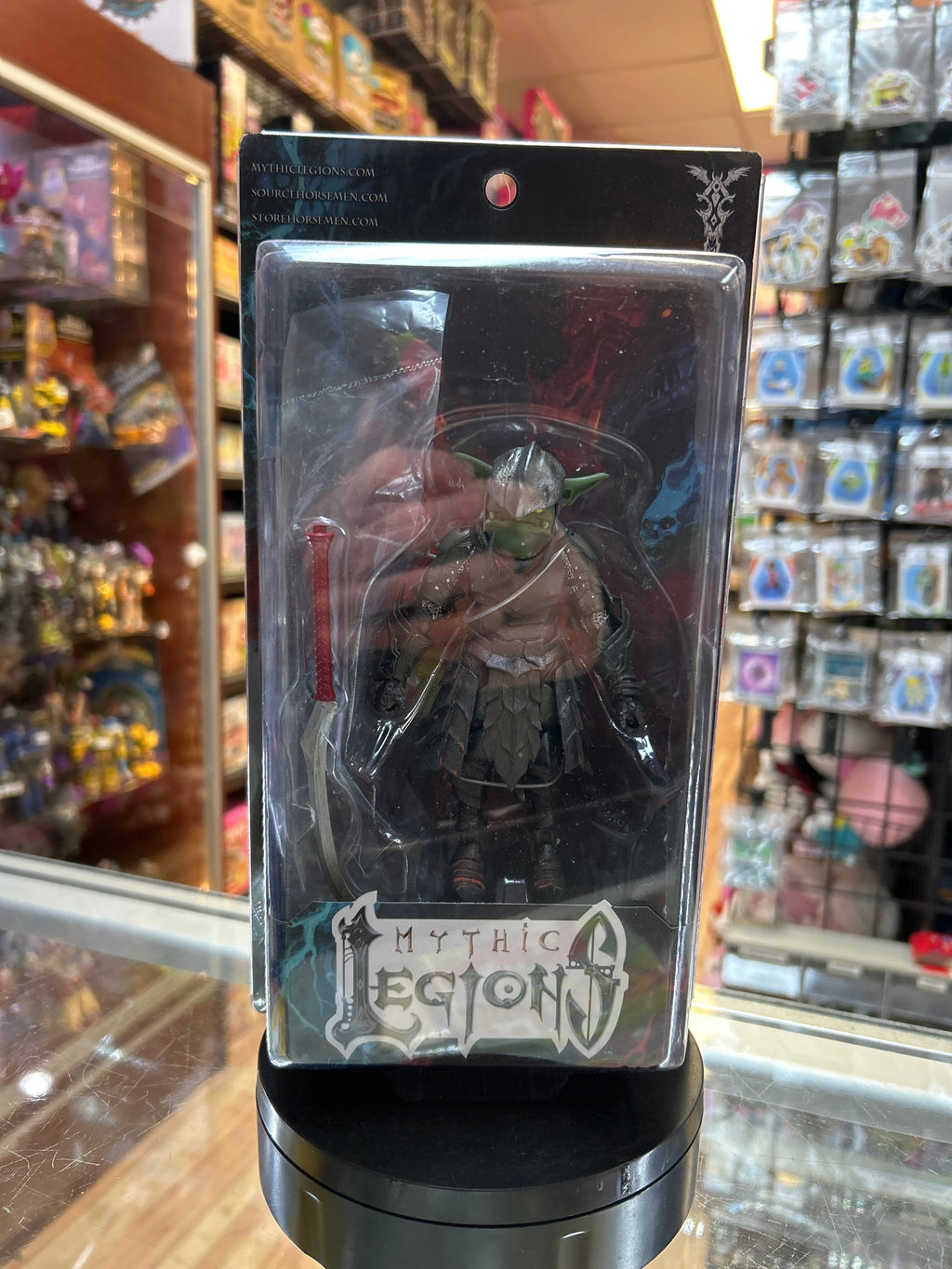 Thumpp (Mythic Legions, Four Horsemen) **SEALED** product image 1, provided for visual reference and product detail review