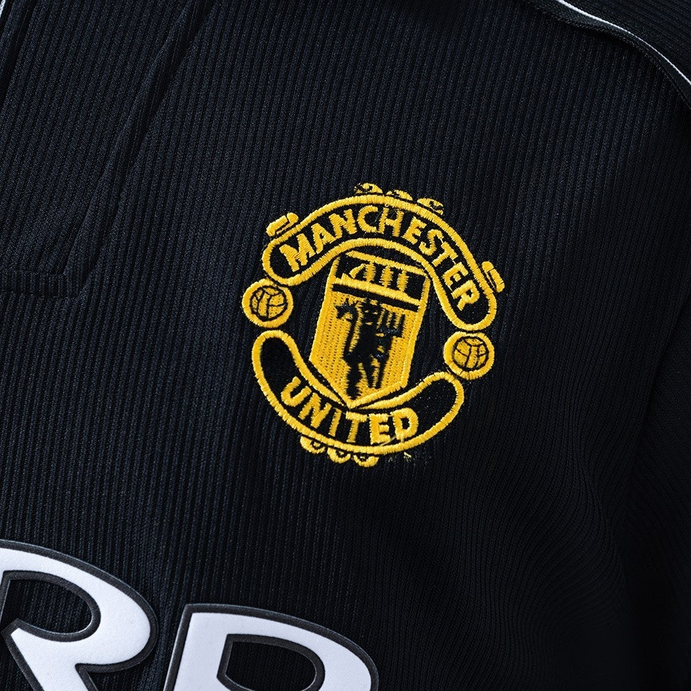 Manchester United Jersey 1998-99 Home Black Retro Football product image 4