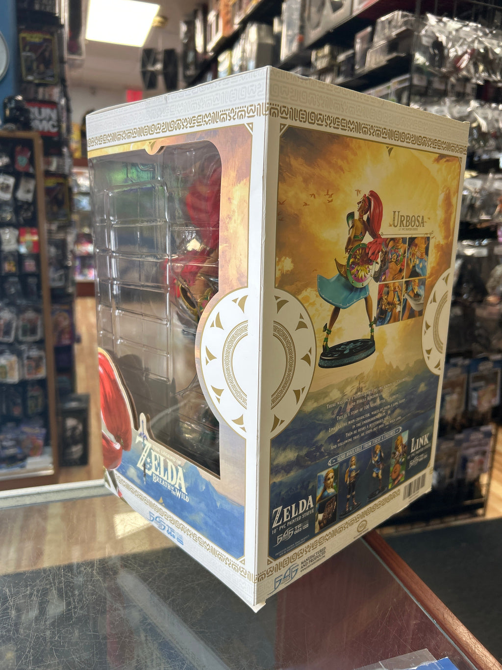 Urbosa 11” PVC Statue (The legend Of Zelda, First 4 Figures) **SEALED** product image 4, provided for visual reference and