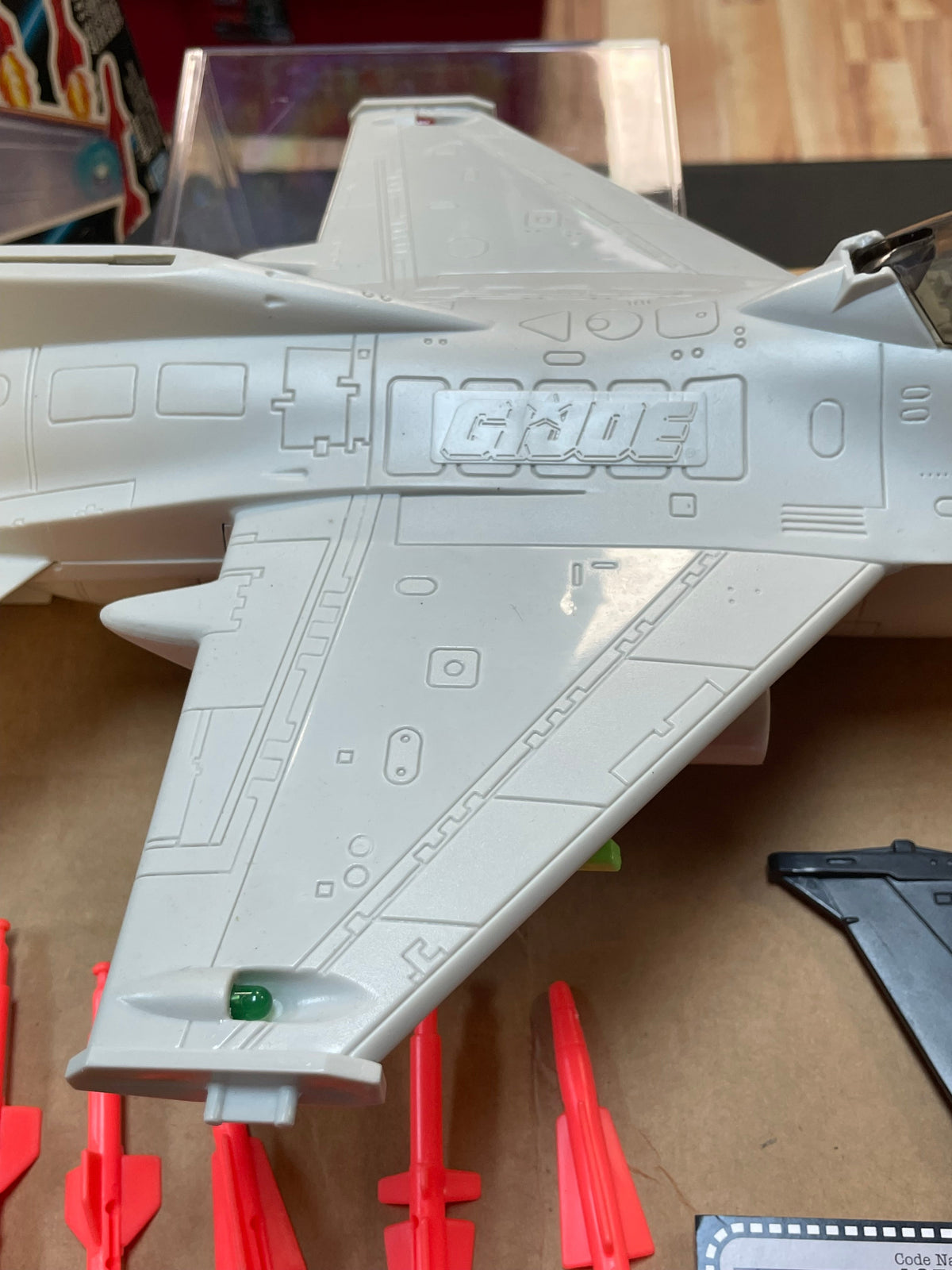 Ghoststriker X-16 with Box (Vintage GI Joe, Hasbro) **COMPLETE** product image 23, provided for visual reference and product