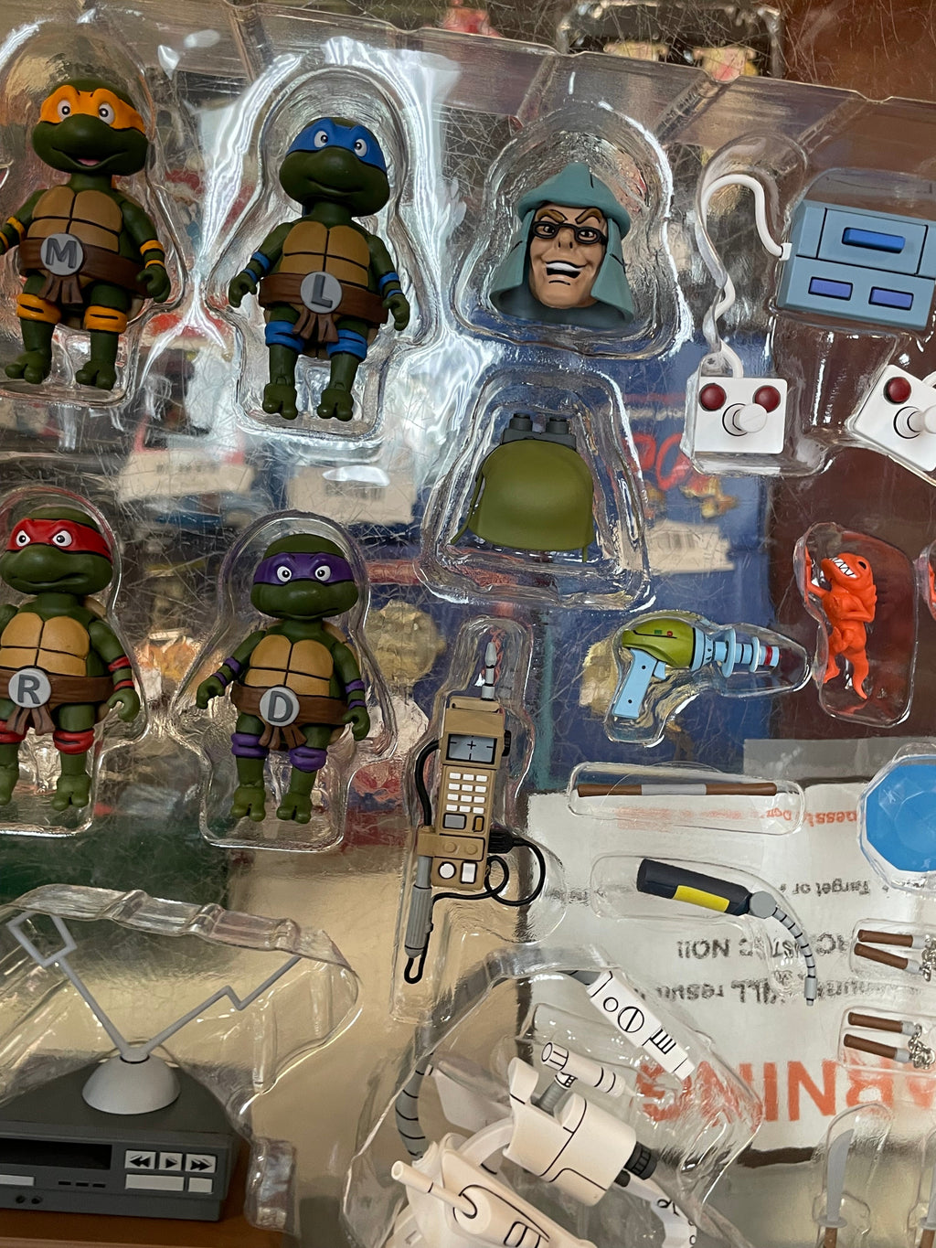 TMNT Baby Turtles Accessory Set (NECA, TMNT Teenage Ninja Turtles) OPEN/COMPLETE product image 12, provided for visual
