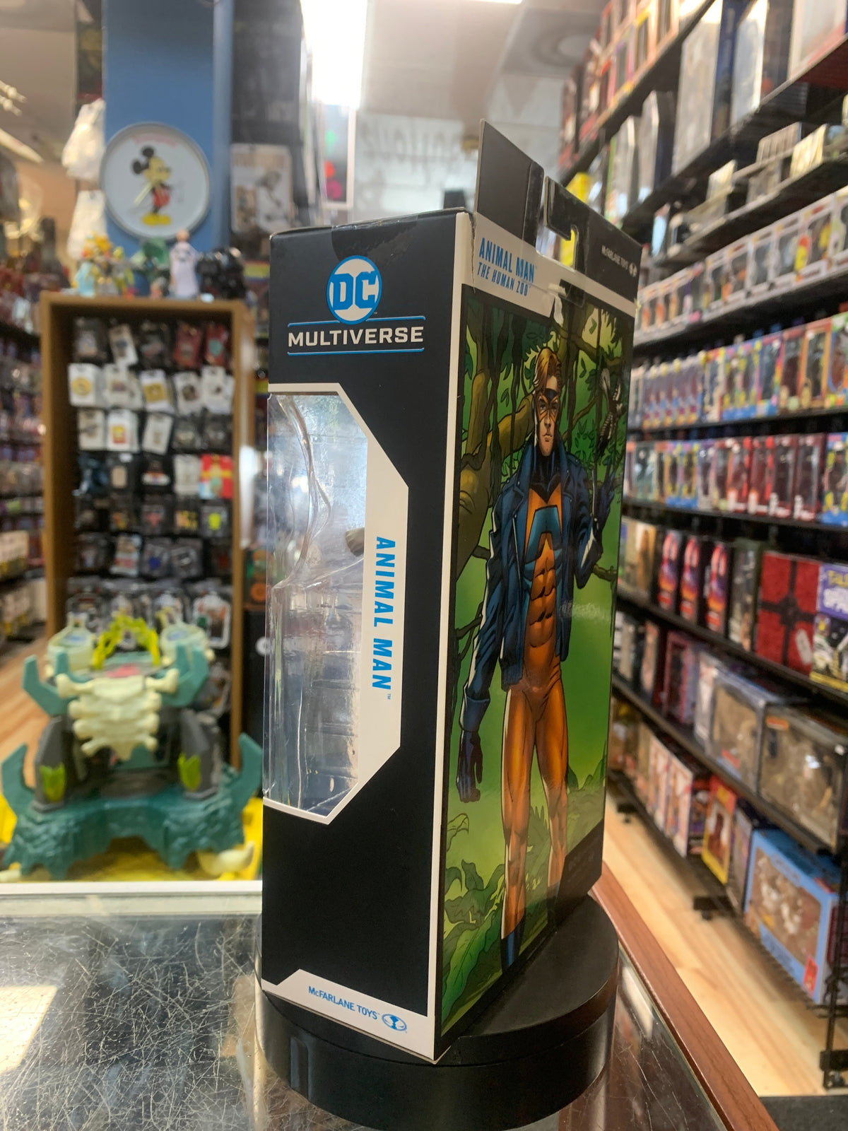 Animal Man -Gold Label- (DC Multiverse, McFarlane) **SEALED** product image 5, provided for visual reference and product