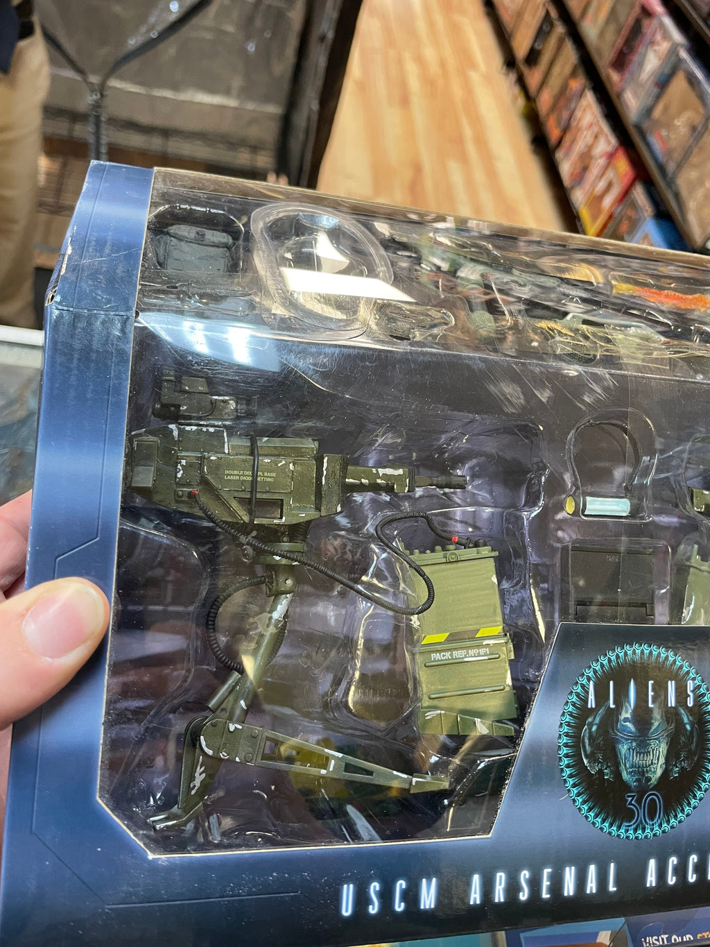 USCM Arsenal Accessory Set (NECA, Aliens) SEALED product image 3, provided for visual reference and product detail review