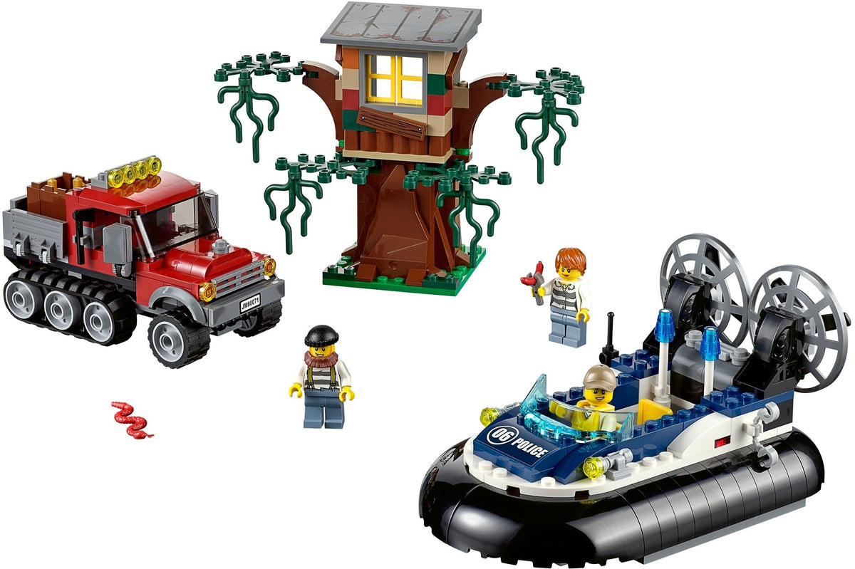 60071 LEGO City: Hovercraft Arrest (Retired) (Certified Complete) product image 1, provided for visual reference and product