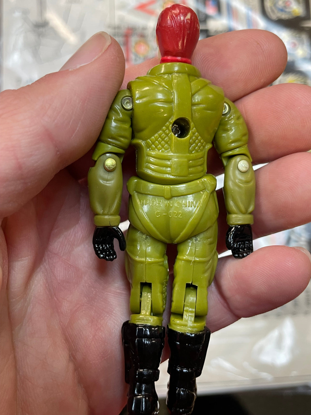 Ghoststriker X-16 with Box (Vintage GI Joe, Hasbro) **COMPLETE** product image 5, provided for visual reference and product