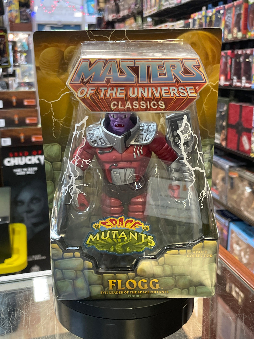 Space Mutants Flogg (MOTU Classics, Masters Of The Universe, Mattel) **SEALED** product image 1, provided for visual