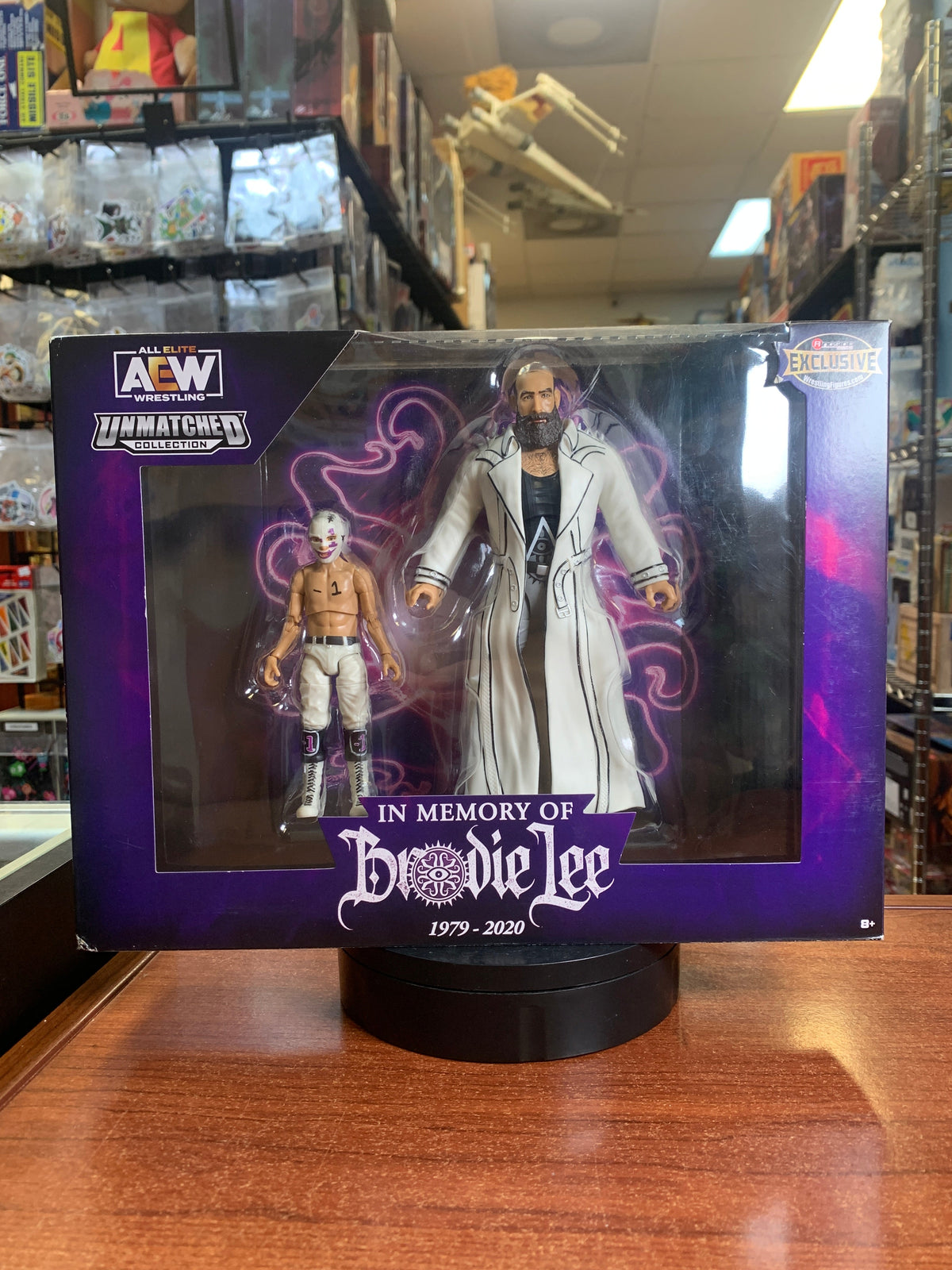 In Memory Of Brodie Lee (All Elite Wrestling AEW, Jazwares) **SEALED** product image 1, provided for visual reference and