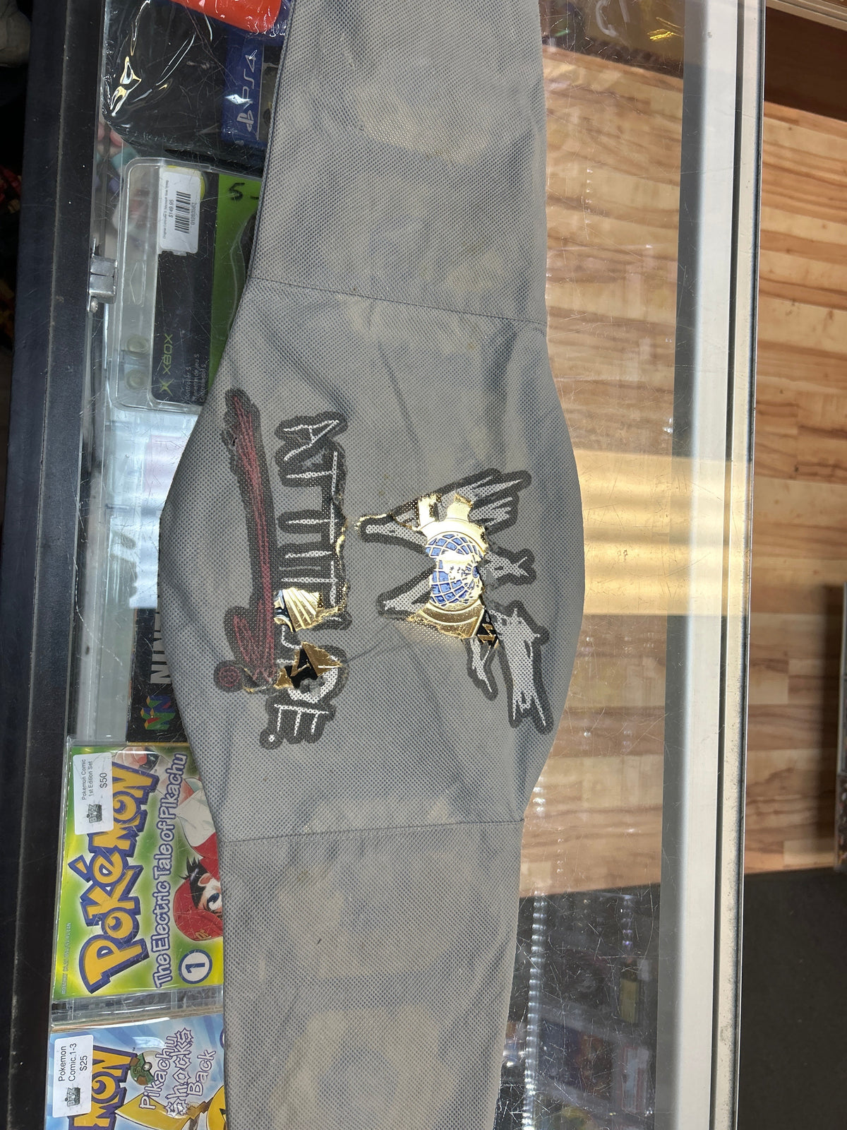 Light Heavyweight Championship Belt with Bag (Vintage WWF, Figures Toy Company) product image 6, provided for visual