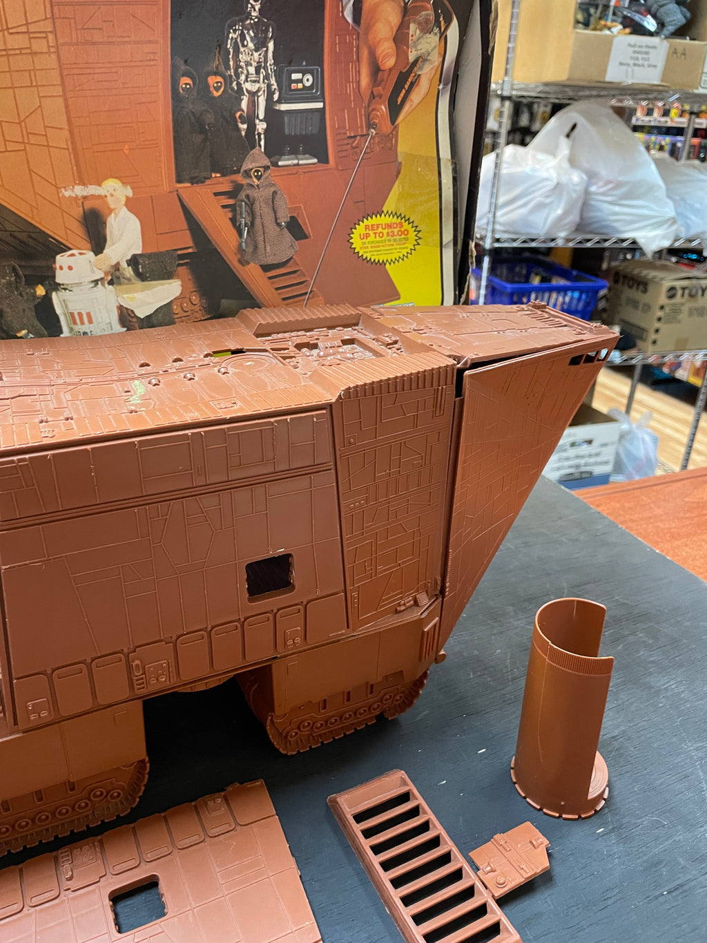 Radio Control Jawa SandCrawler (Vintage Star Wars, Kenner) COMPLETE product image 22, provided for visual reference and