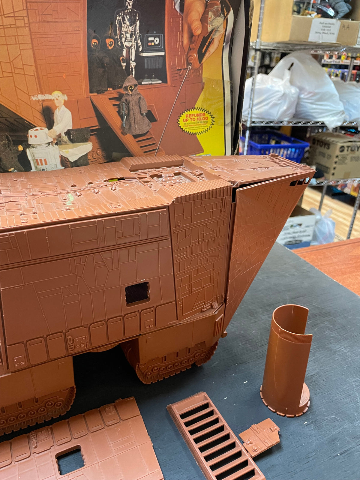 Radio Control Jawa SandCrawler (Vintage Star Wars, Kenner) COMPLETE product image 22, provided for visual reference and