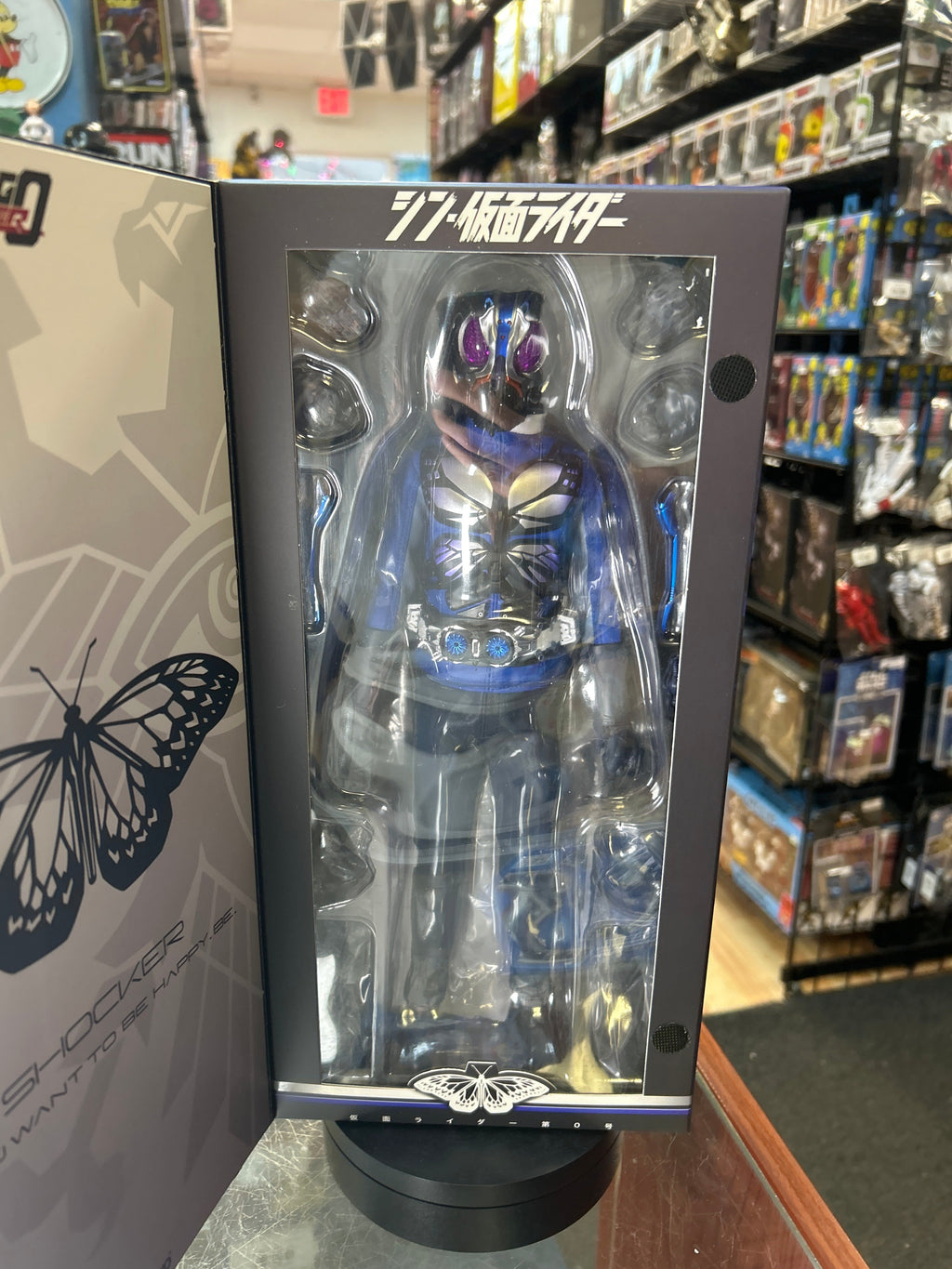 0 Masked Rider (ThreeZERO, Common rider) **COMPLETE** product image 11, provided for visual reference and product detail