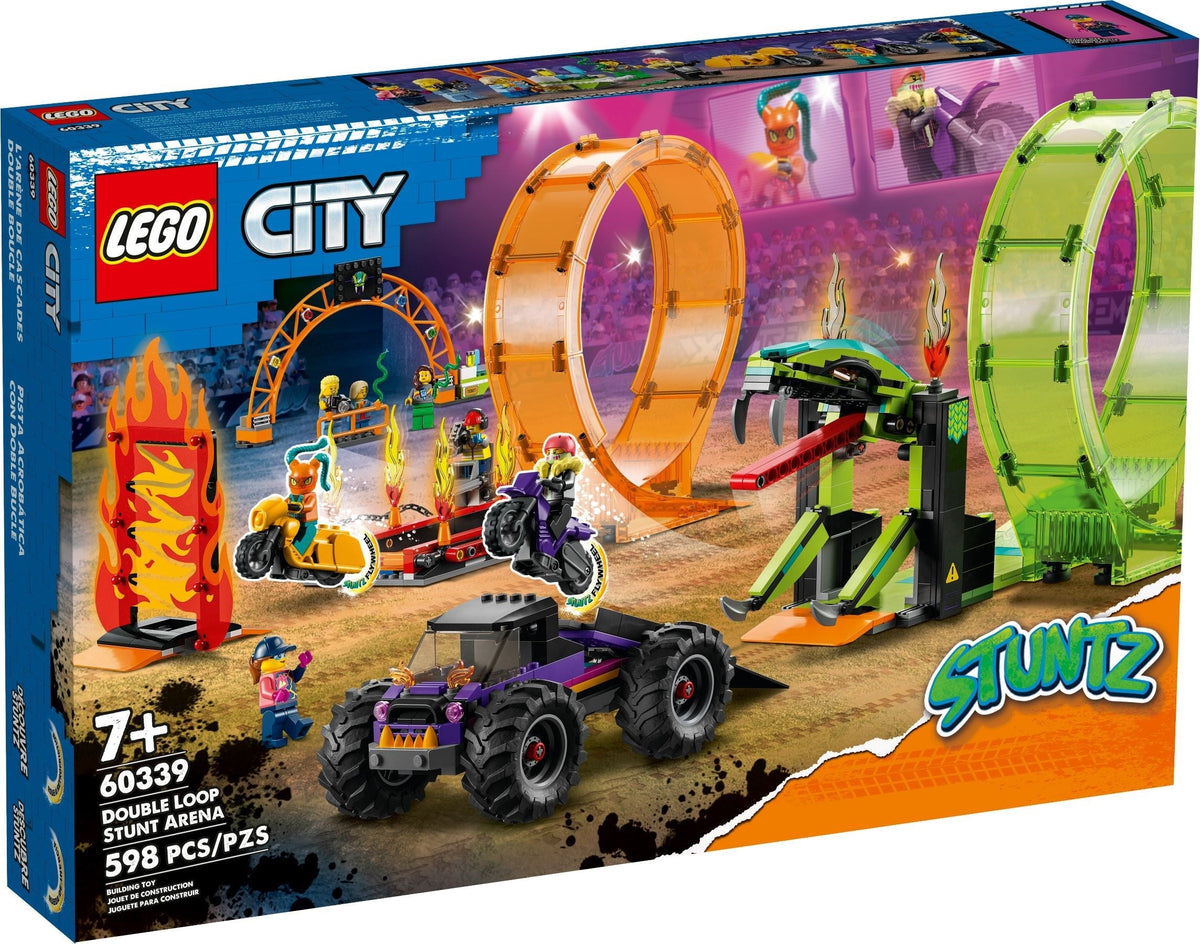 60339 LEGO City: Double Loop Stunt Arena product image 1, provided for visual reference and product detail review