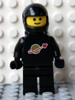 SP003new Classic Space - Black with Air Tanks and Motorcycle Helmet product image 1, provided for visual reference and