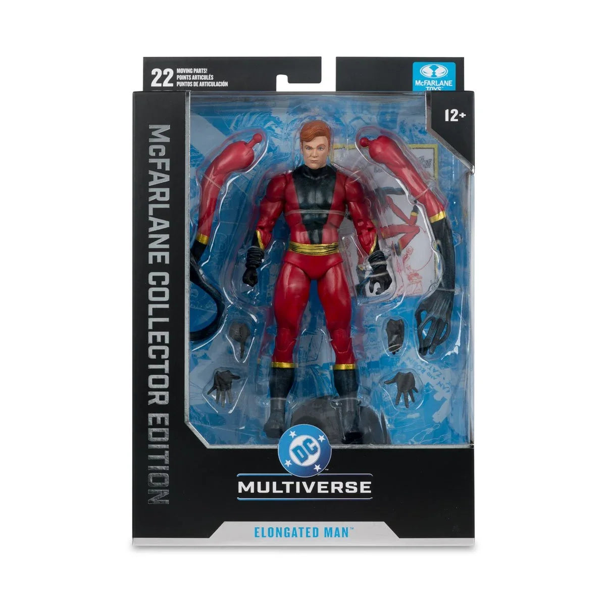 Elongated Man (DC Multiverse CE, McFarlane) SEALED product image 1, provided for visual reference and product detail review