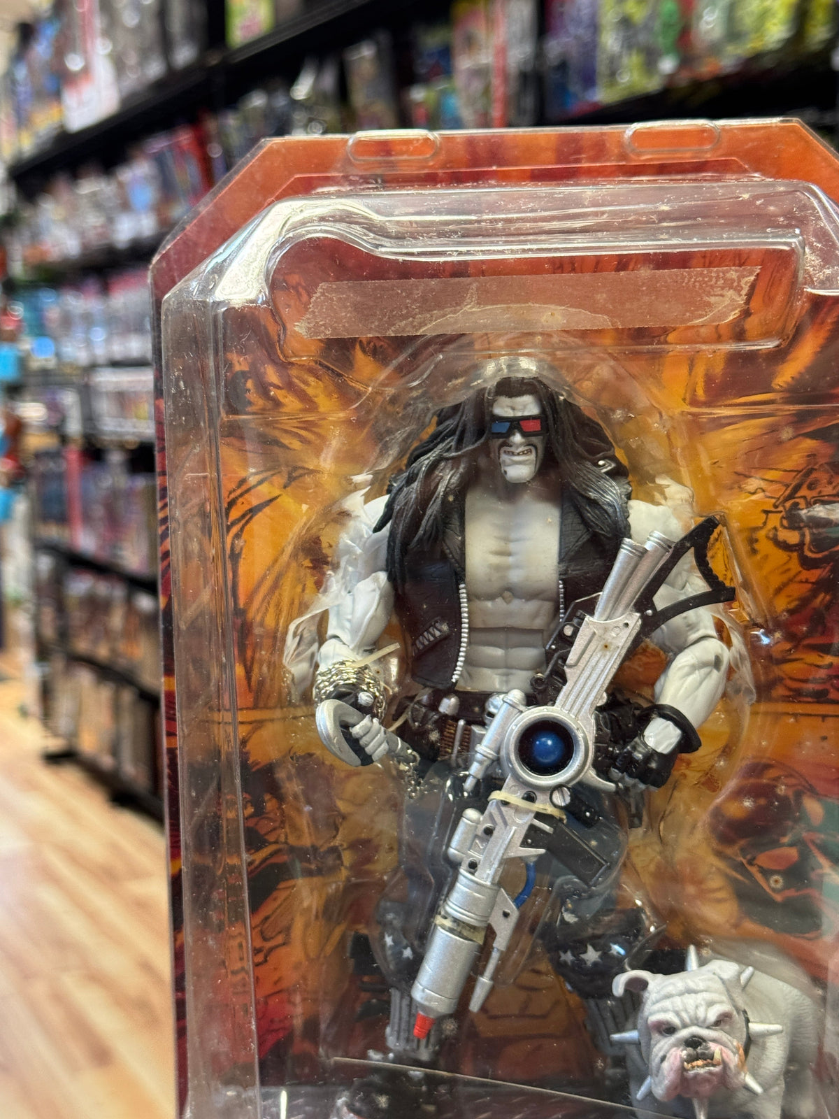 Lobo with Dog Deluxe (DC Classics Universe, Mattel) product image 2, provided for visual reference and product detail review