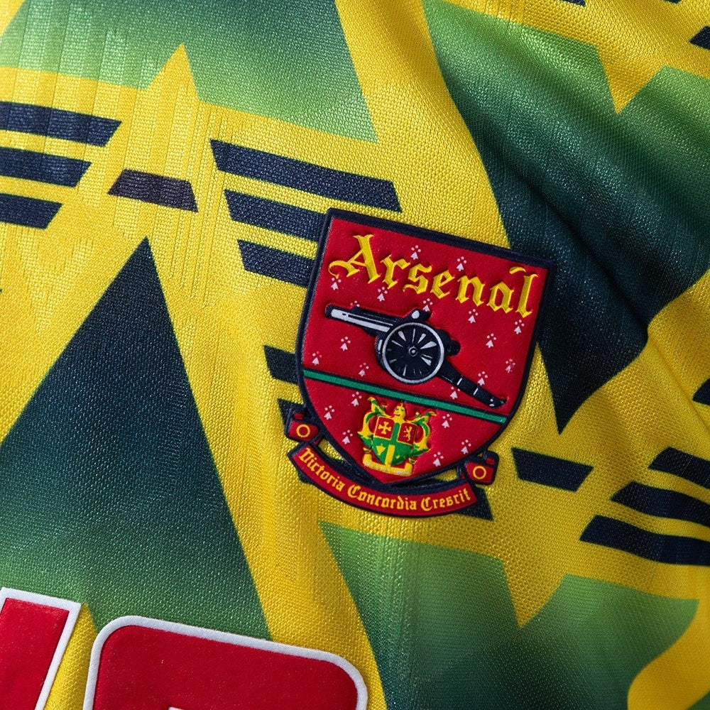 Arsenal Jersey 1991-93 Away Retro Football Kit Long Sleeves product image 5
