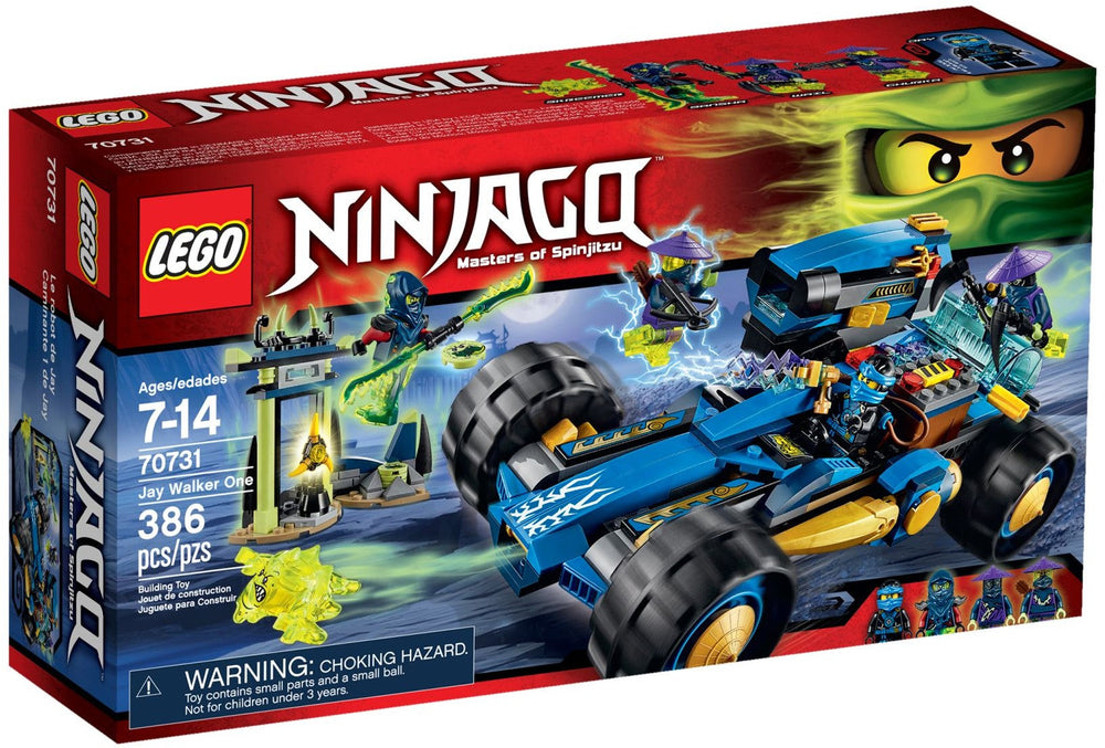 70731 LEGO Ninjago: Jay Walker One (Retired) (Certified Complete)
