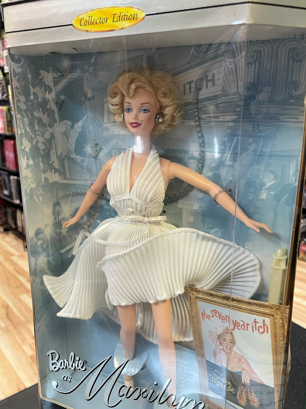 Seven Year Itch Barbie as Marilyn #17155 (Vintage Barbie, Mattel) **SEALED** product image 15, provided for visual reference