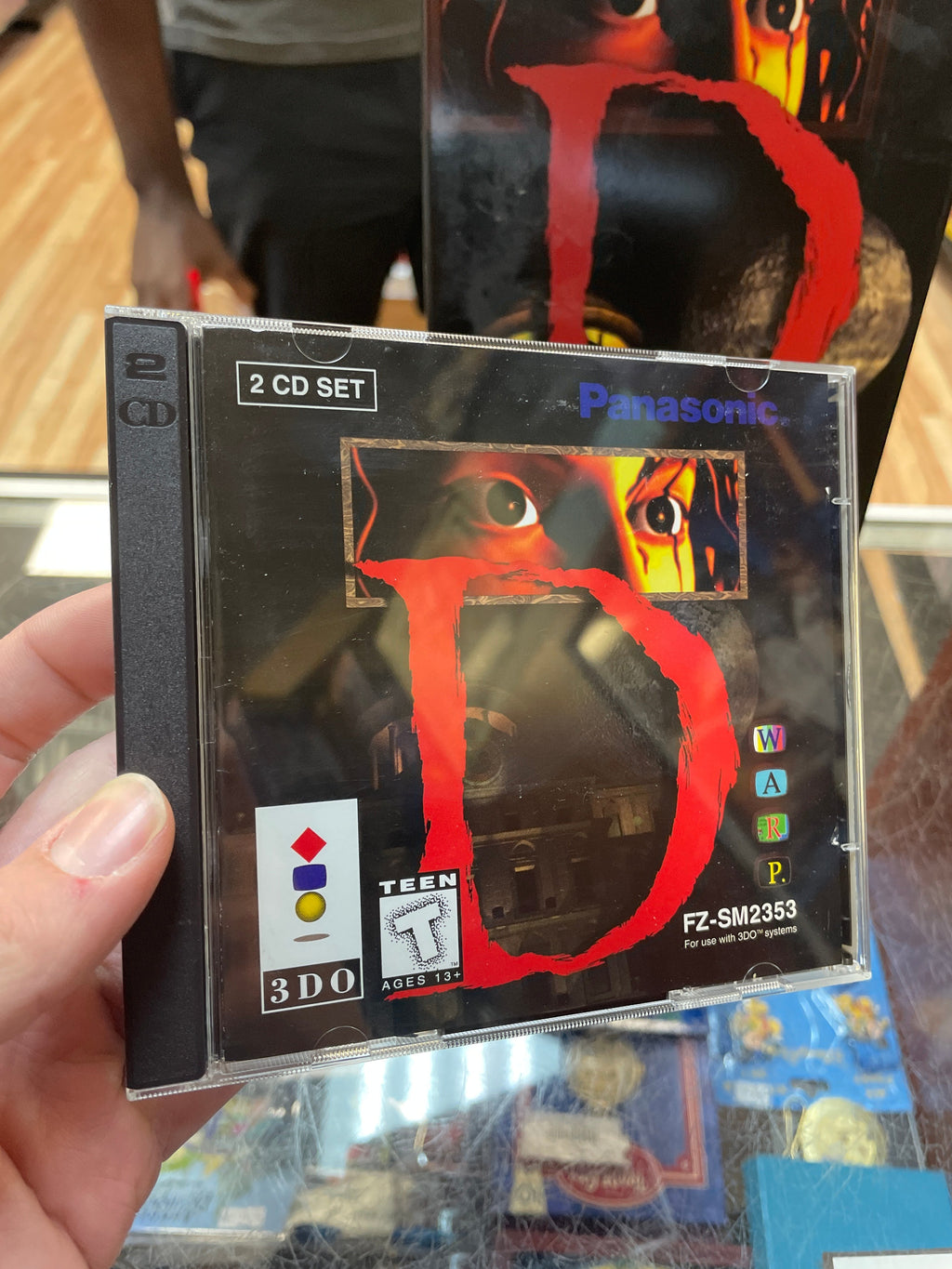 D 2Disc -Long Box- (Panasonic 3DO, Vintage Video Games) **COMPLETE** product image 8, provided for visual reference and
