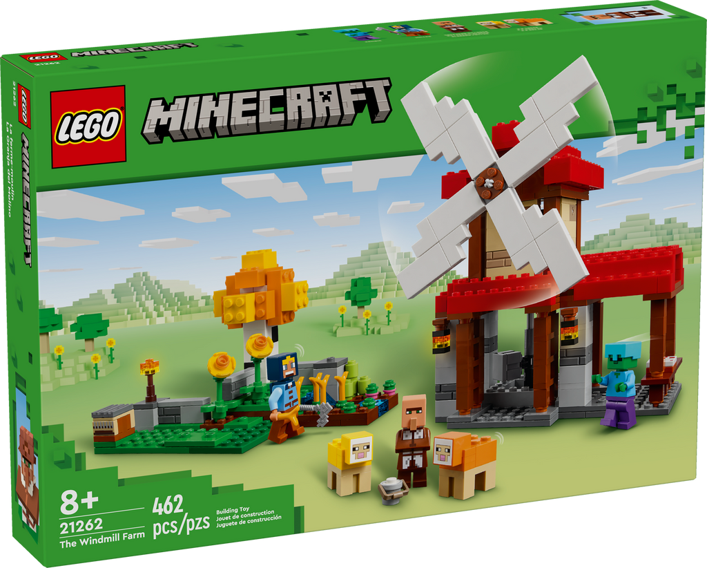 21262 LEGO Minecraft: The Windmill Farm product image 3, provided for visual reference and product detail review