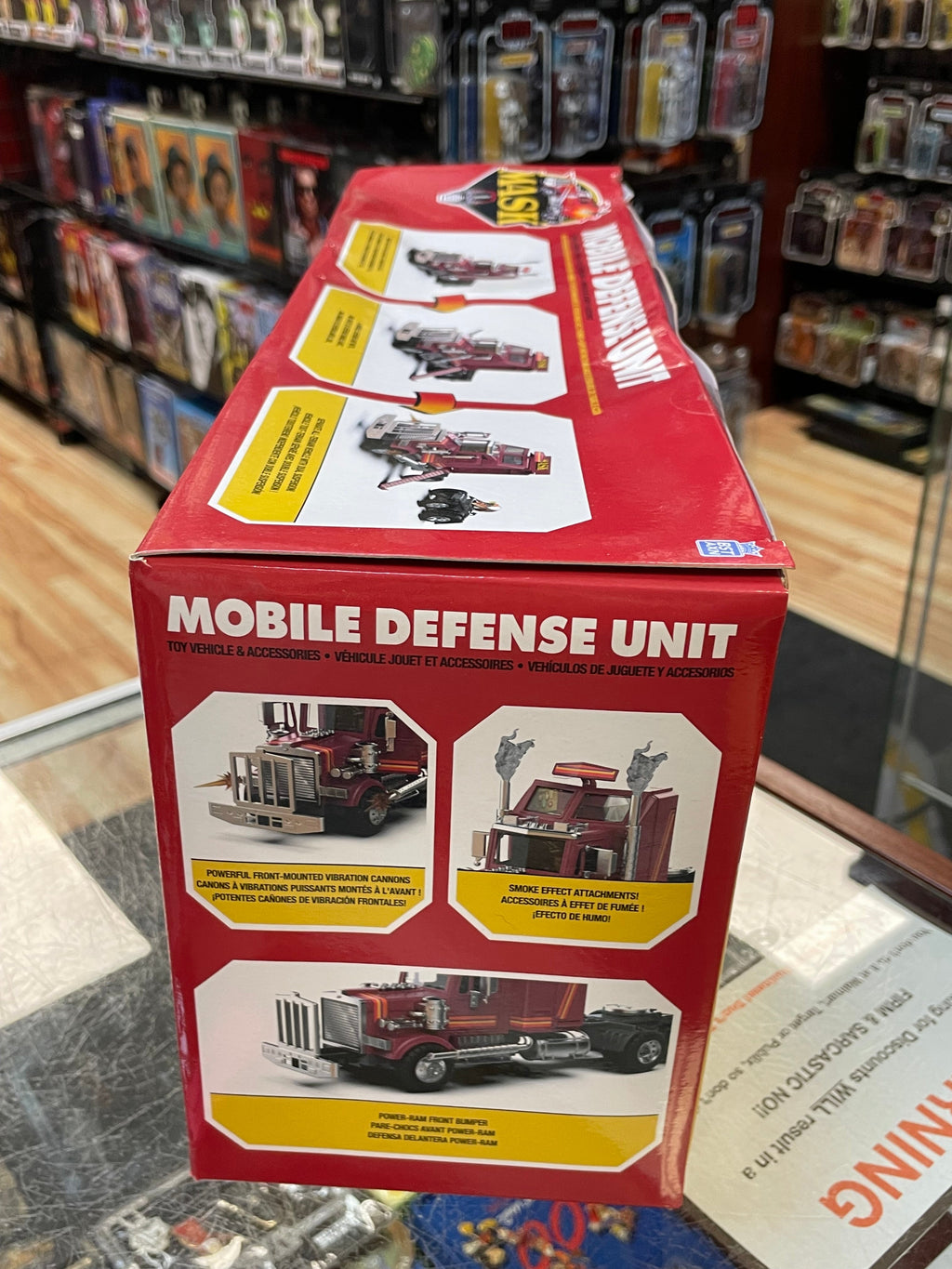 Mobile Defense Unit Vehicle (MASK Retro, Loyal Subjects) SEALED product image 6, provided for visual reference and product