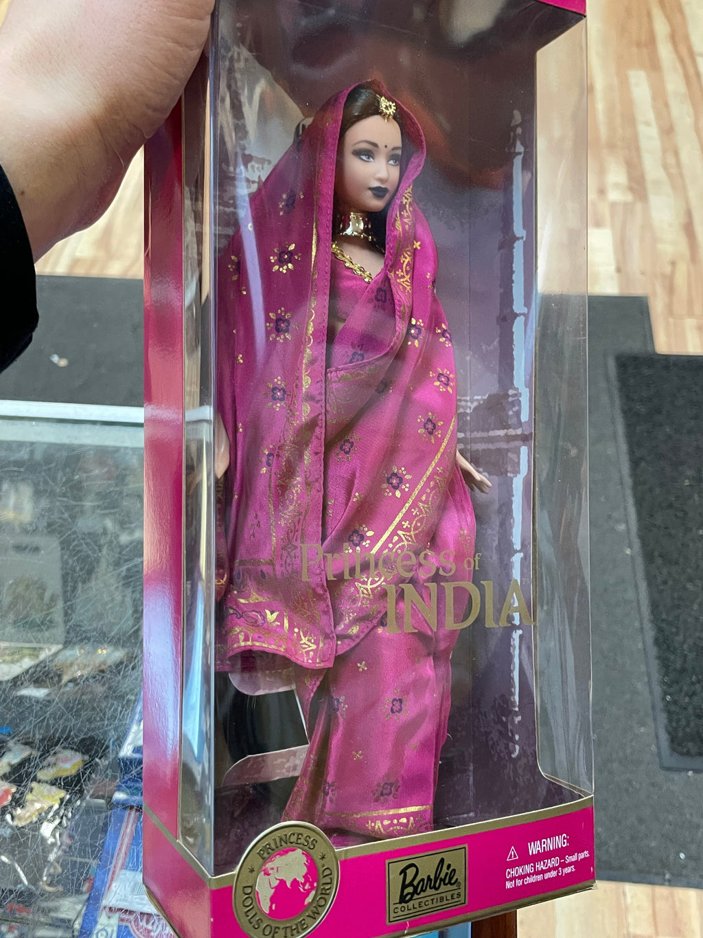 Princess Of India Dolls Of The World 28374 (Barbie, Mattel) **SEALED** product image 7, provided for visual reference and