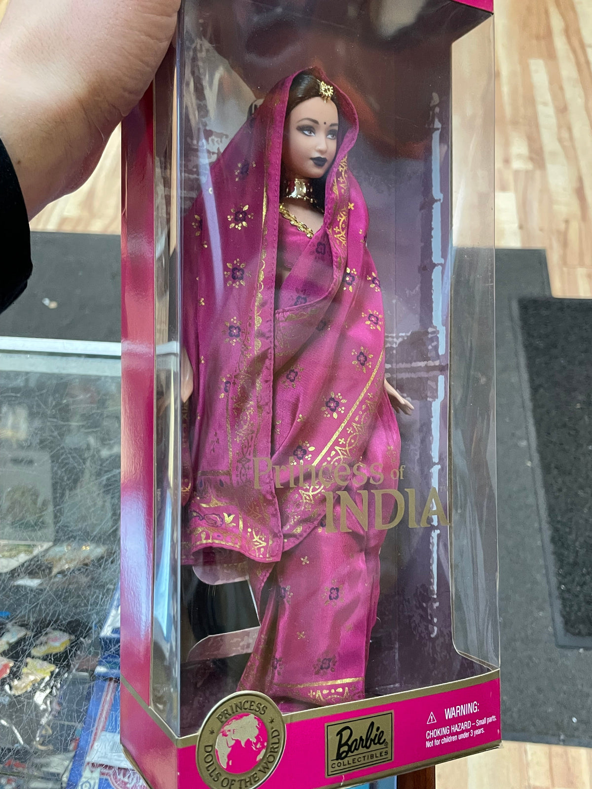 Princess Of India Dolls Of The World 28374 (Barbie, Mattel) **SEALED** product image 7, provided for visual reference and